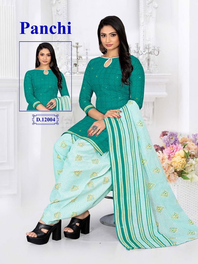 Kanika Panchi 12 Cotton Patiyala Readymade Suits Catalog
